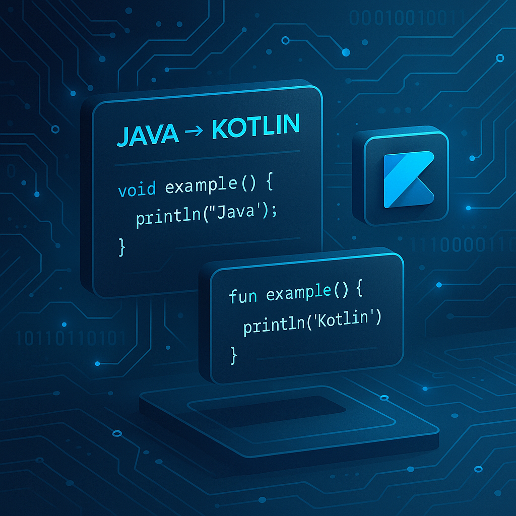 Développeurs utilisant JetBrains pour la conversion Java Kotlin