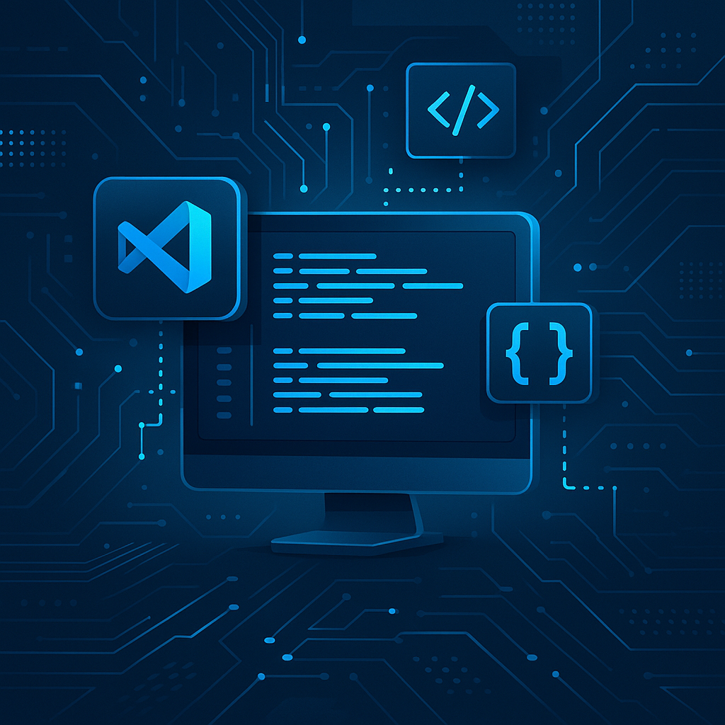Développeur utilisant des extensions VS Code pour la personnalisation
