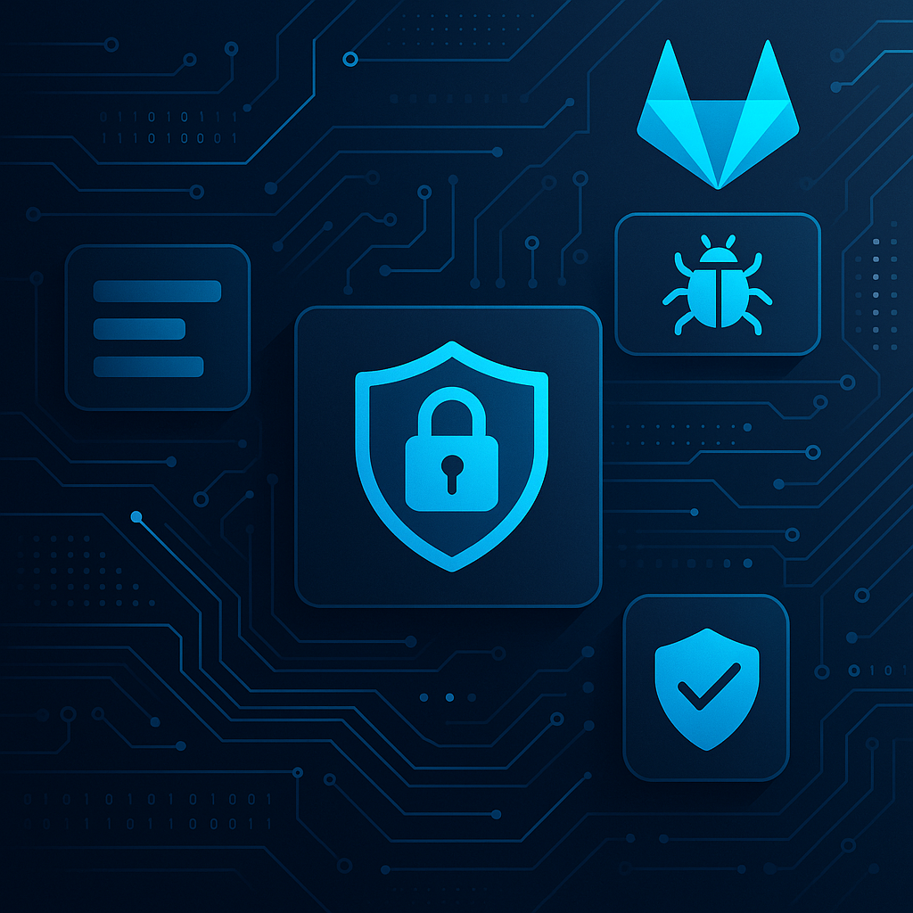 Une image illustrant les fonctionnalités de sécurité de GitLab 18.10