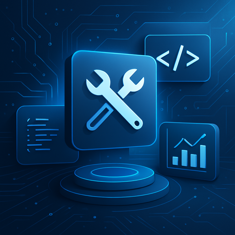 Illustration de l'optimisation des outils de développement