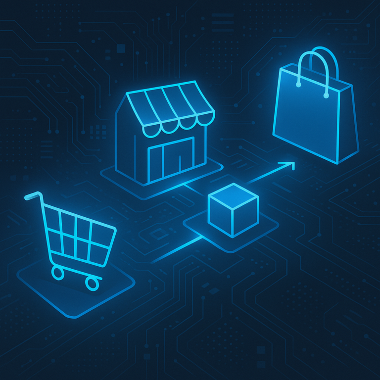 Illustration du Protocole Agentique dans le e-commerce