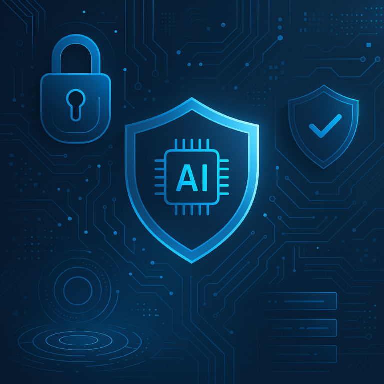 Image illustrant agents IA sécurité et cybersécurité