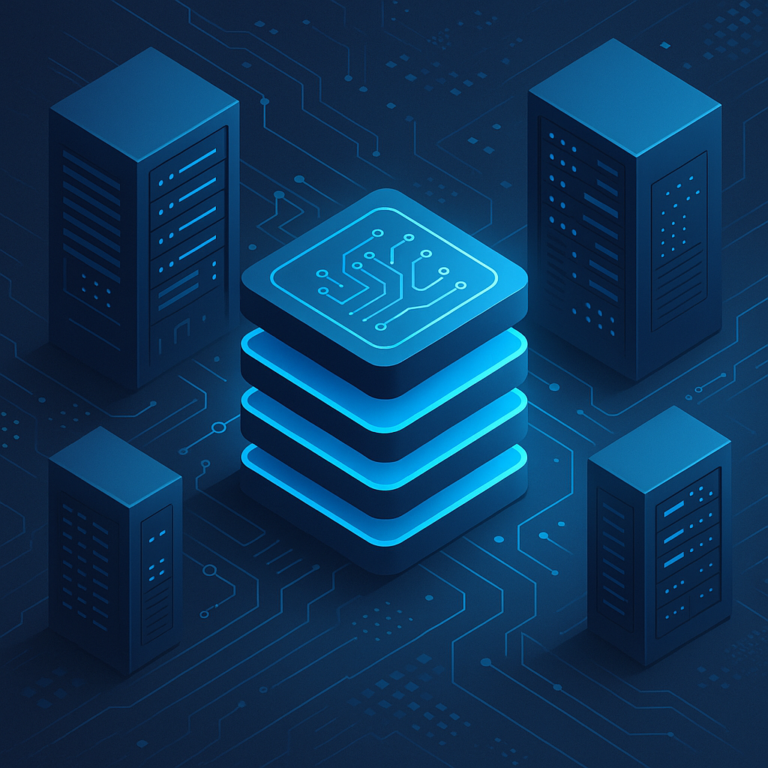 Illustration de Fluidstack dans le secteur des centres de données