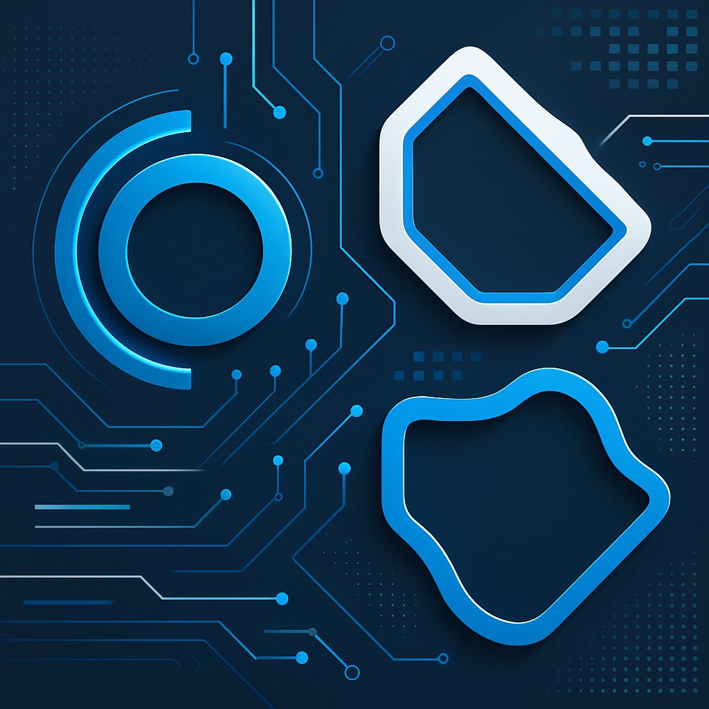 Image illustrant des formes complexes créées avec shape() en CSS