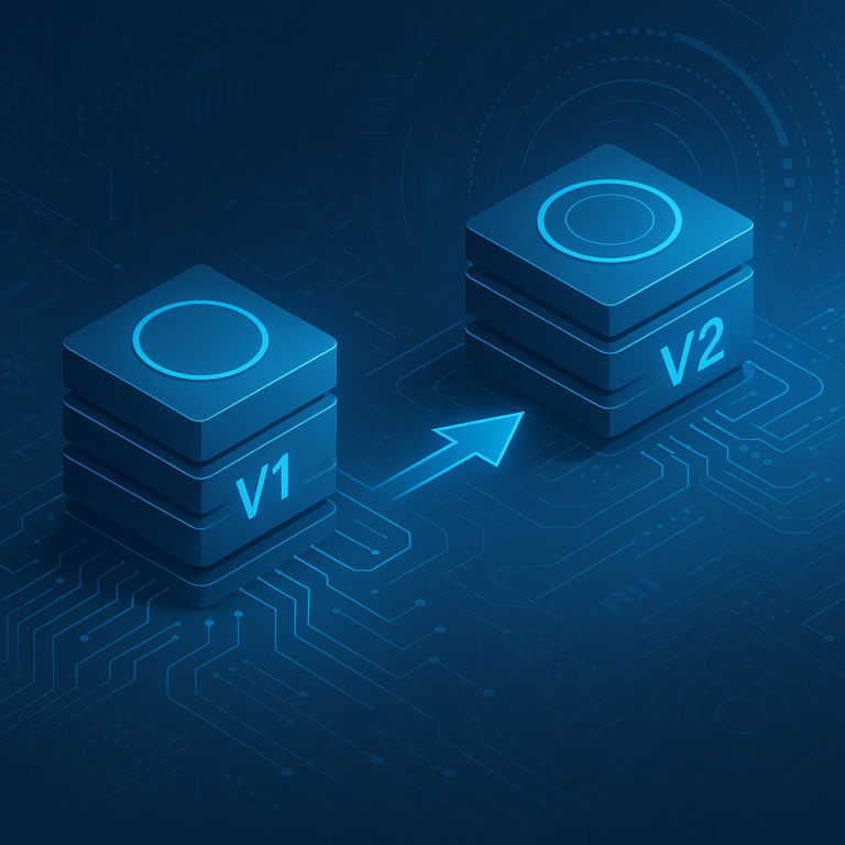 Illustration de la migration cgroup v1 à cgroup v2 dans Ubuntu