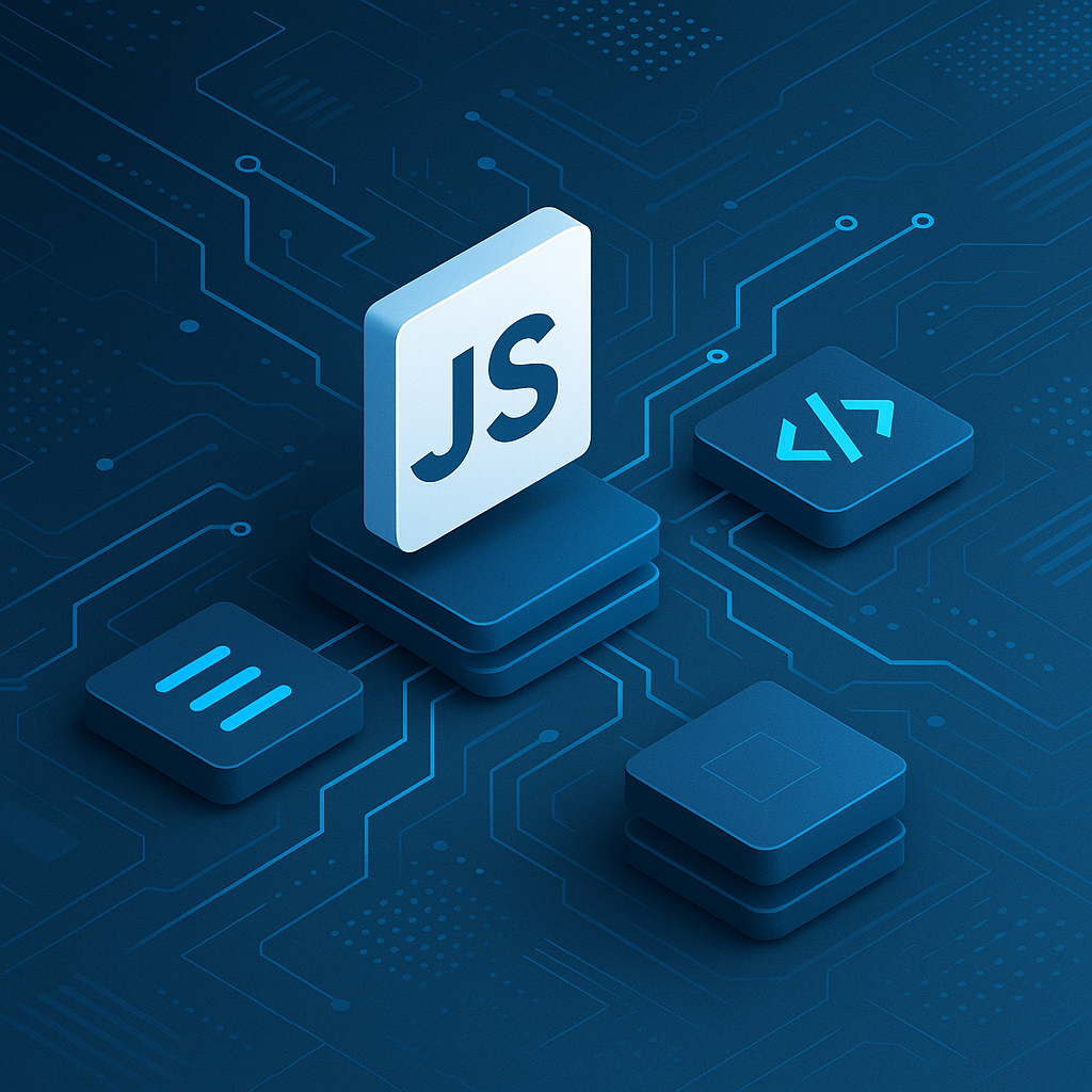 Illustration des modules JavaScript dans l'architecture logicielle