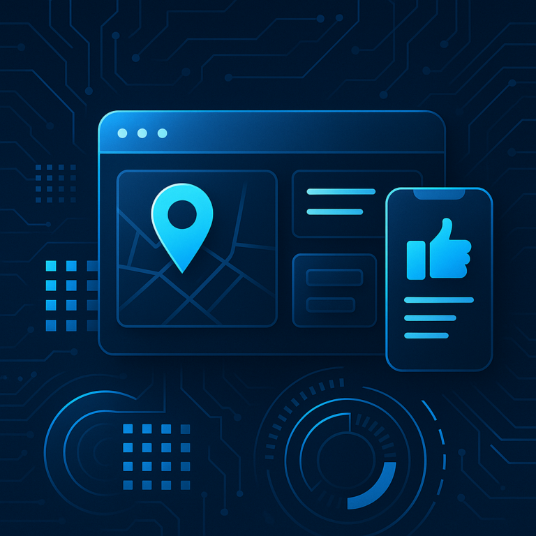 Illustration sur le développement web local-préféré et expérience utilisateur
