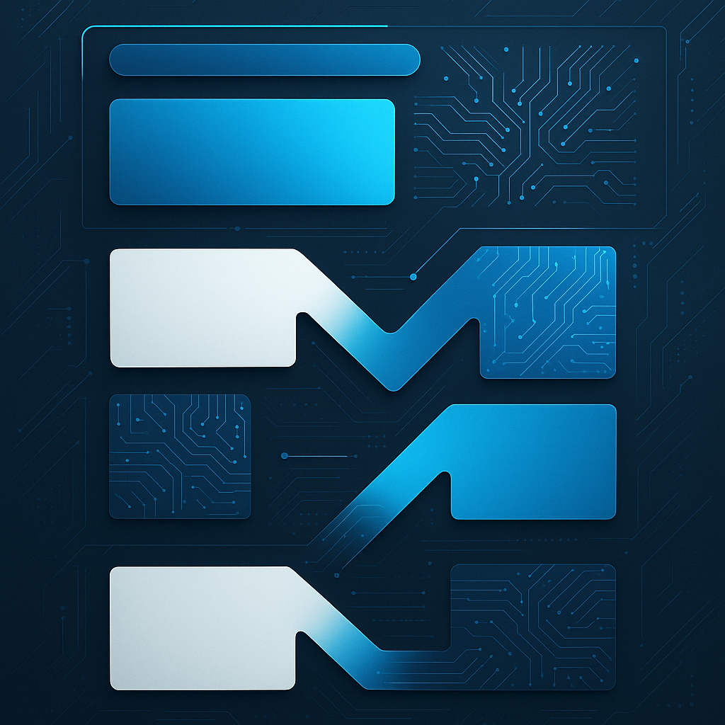 Exemple de mise en page zigzag CSS sur une page web