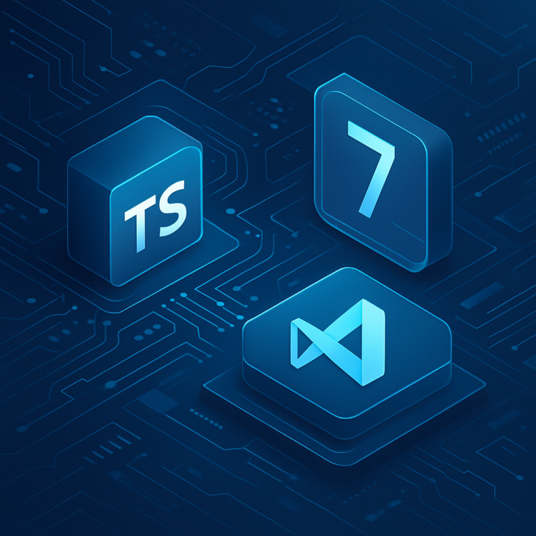 Améliorations de TypeScript 7 et Visual Studio 2026.